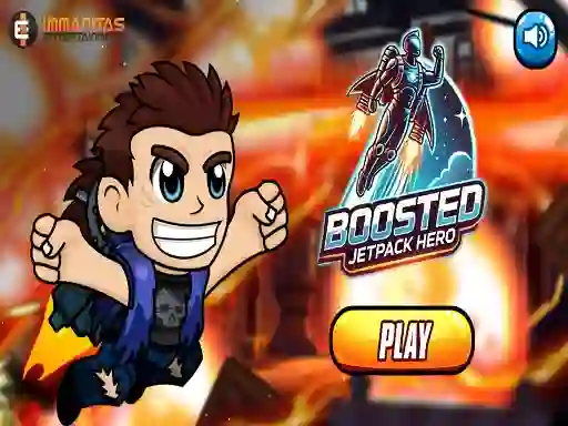 Hra Boosted Jetpack Hero