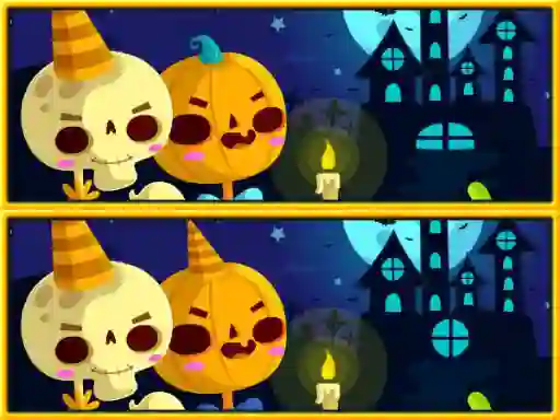 Hra Find Differences Halloween