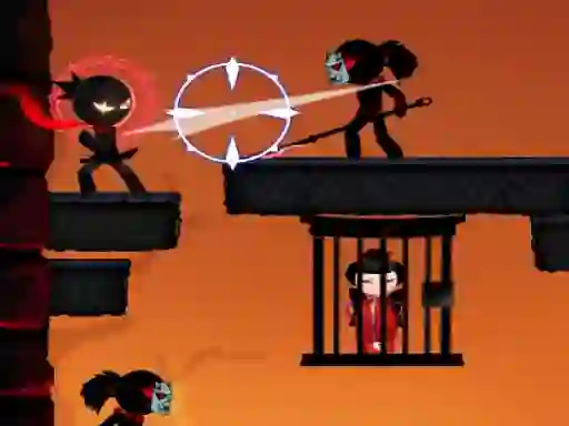 Hra Ninja Stickman Warrior