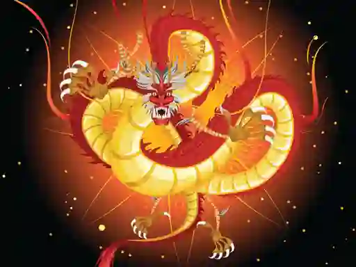 Hra Chinese Dragons Coloring