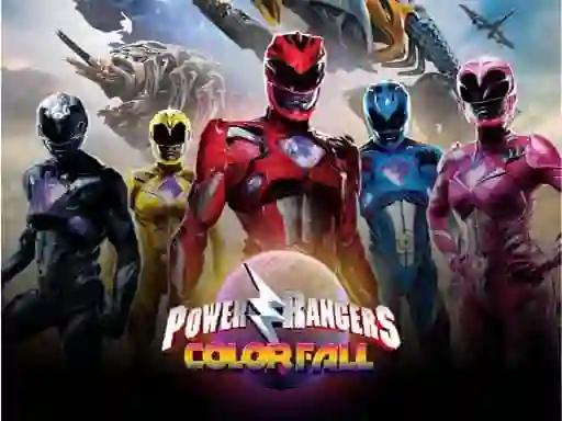 Hra Power Rangers Color Fall