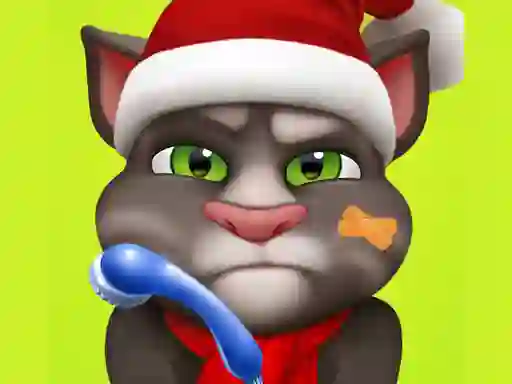 Hra Talking Tom care Injured