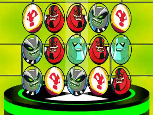 Hra Ben 10 Match 3 Aliens