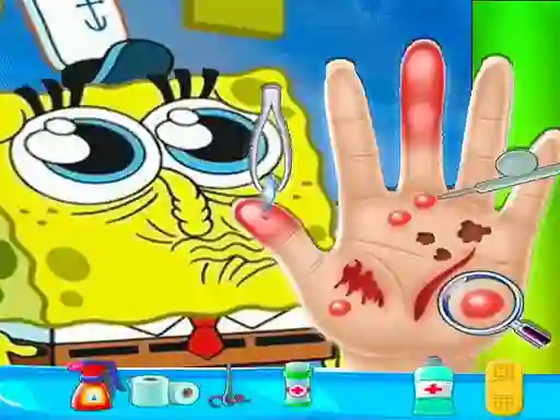 Hra Spongebob Hand Doctor
