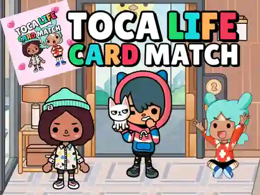 Hra Toca Life Memory Card Match