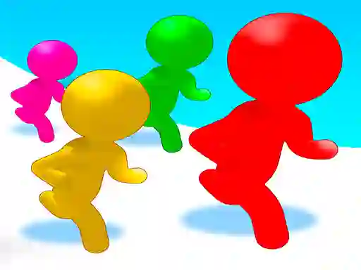 Hra Stickmen Color Run Switch