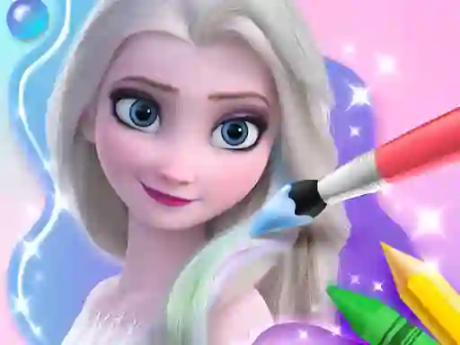 Hra Coloring Book For Elsa