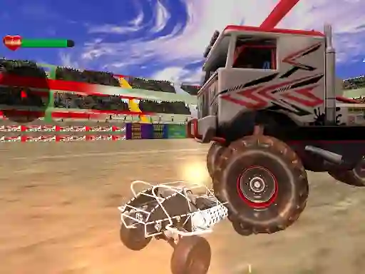 Hra Crazy Buggy Demolition Derby