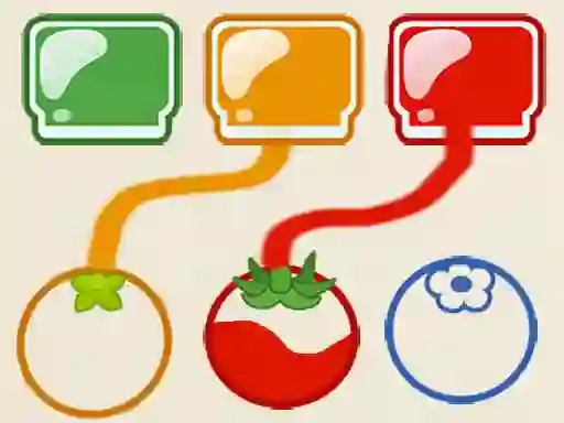 Hra Pick Color Paint Fruits