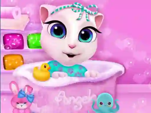 Hra Baby Angela Bathing Time