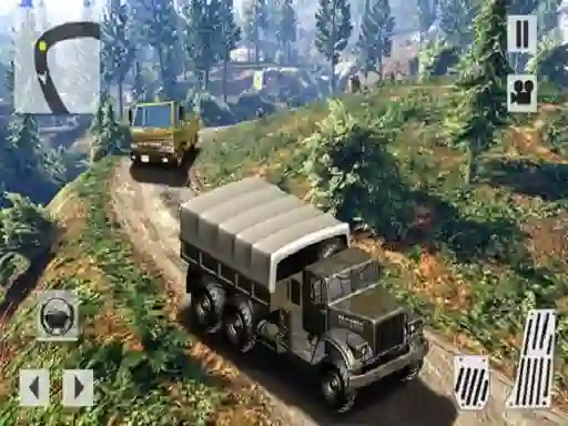 Hra US OffRoad Army Truck Driver