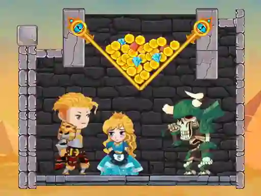 Hra Hero Rescue Pull The Pin
