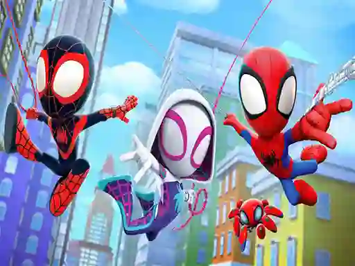 Hra Spidey and his Amazing Friends Swing Into Action!