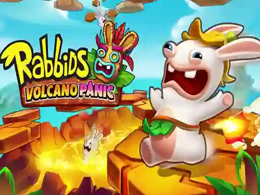 Hra Rabbids Volcano Panic