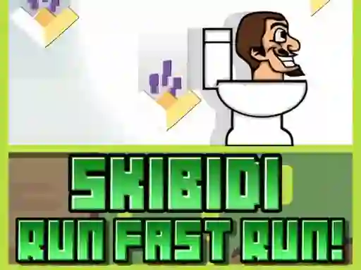 Hra Skibidi Run Fast Run!