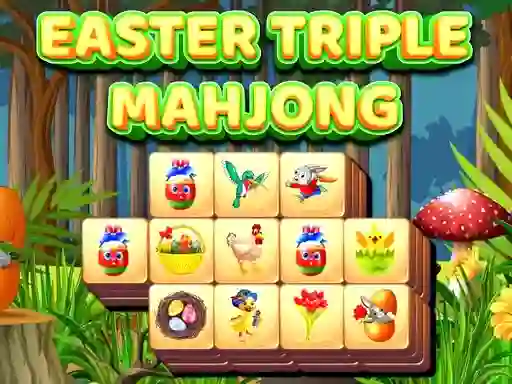 Hra Easter Triple Mahjong