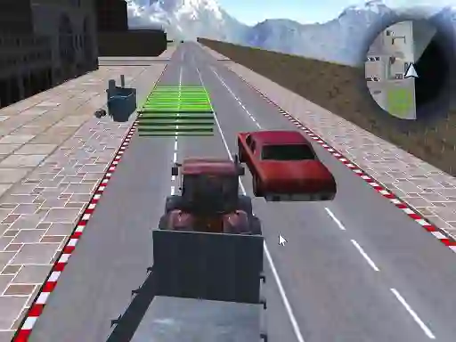 Hra Tractor Driving Garbage collect