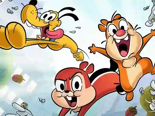 Hra Chip and Dale 2021 Slide