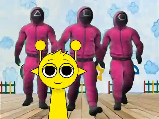Hra Sprunki in Squid Game Chamber