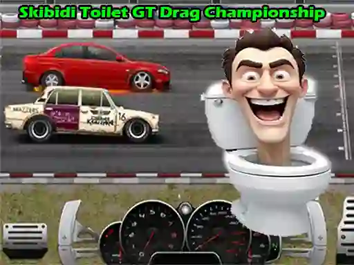 Hra Skibidi Toilet GT Drag Championship