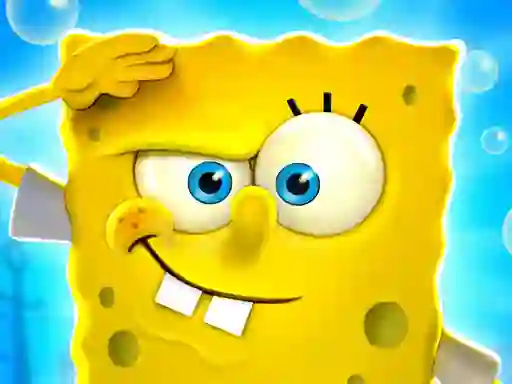 Hra Funny Spongebob Parkour Racer 3D