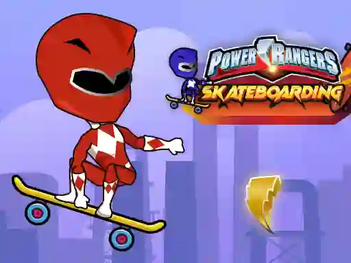 Hra Power Rangers Skateboading