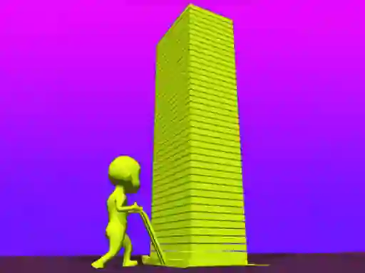 Hra Stack Colors