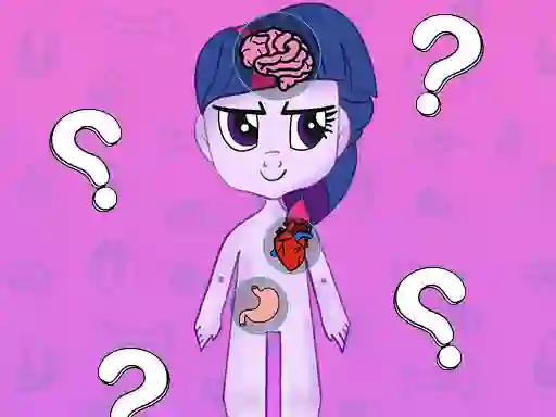 Hra My Little Pony Learning The Body