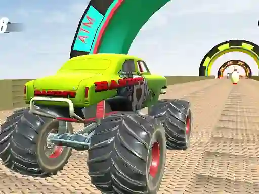 Hra Monster Truck Extreme Stunts