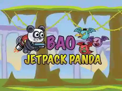 Hra Jetpack Panda Bao