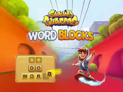 Hra Subway Surfers Word Blocks