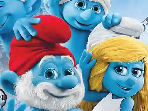 Hra Smurf Jigsaw Puzzle Collection