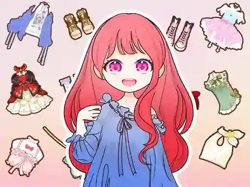 Hra Dress Up Sweet Doll