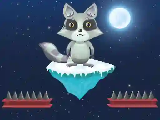Hra Jumping Raccoon