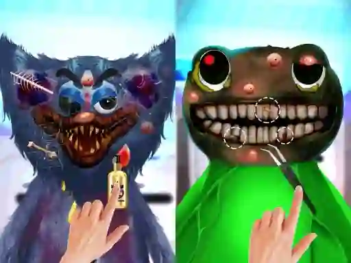 Hra Huggy ASMR Monster Makeover