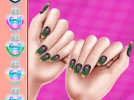 Hra Royal Theme Nail Art DIY
