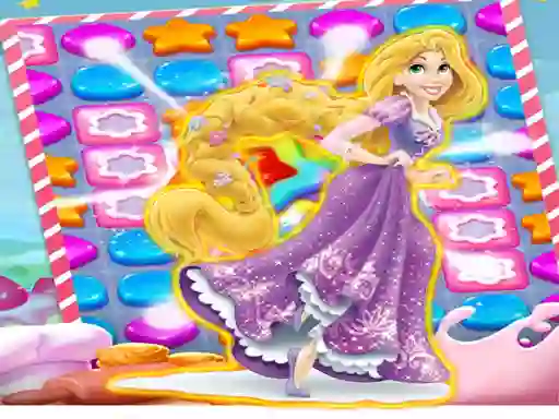 Hra Princess Rapunzel Match3