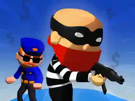Hra Bank Robbery Puzzle Shooter
