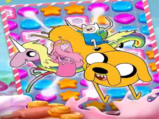 Hra Adventure Time Match 3 Games