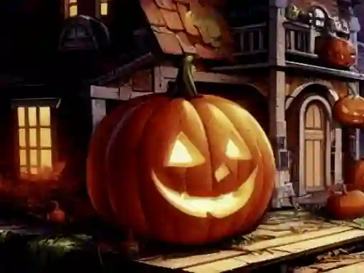 Hra Halloweem Pumpkin Adventure
