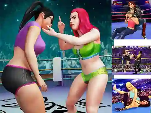 Hra Real women wrestling Ring fighting
