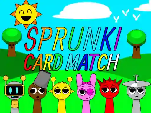 Hra Sprunki Card Match