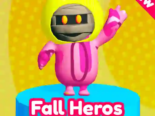 Hra fall heroes Guys 3d
