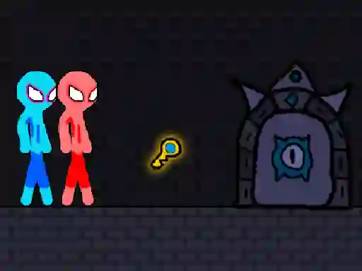 Hra Red and Blue Stickman Rope