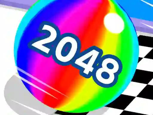 Hra Ball Run 2048