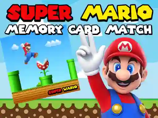 Hra Super Mario Memory Card Match