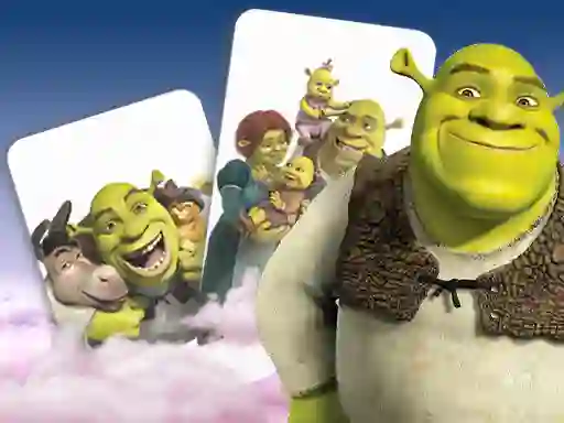 Hra Shrek Memory Card Match