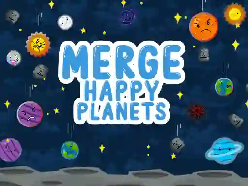 Hra Merge Happy Planets