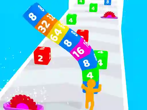 Hra Cube Stack 2048