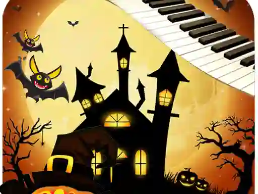 Hra Halloween Piano Tiles